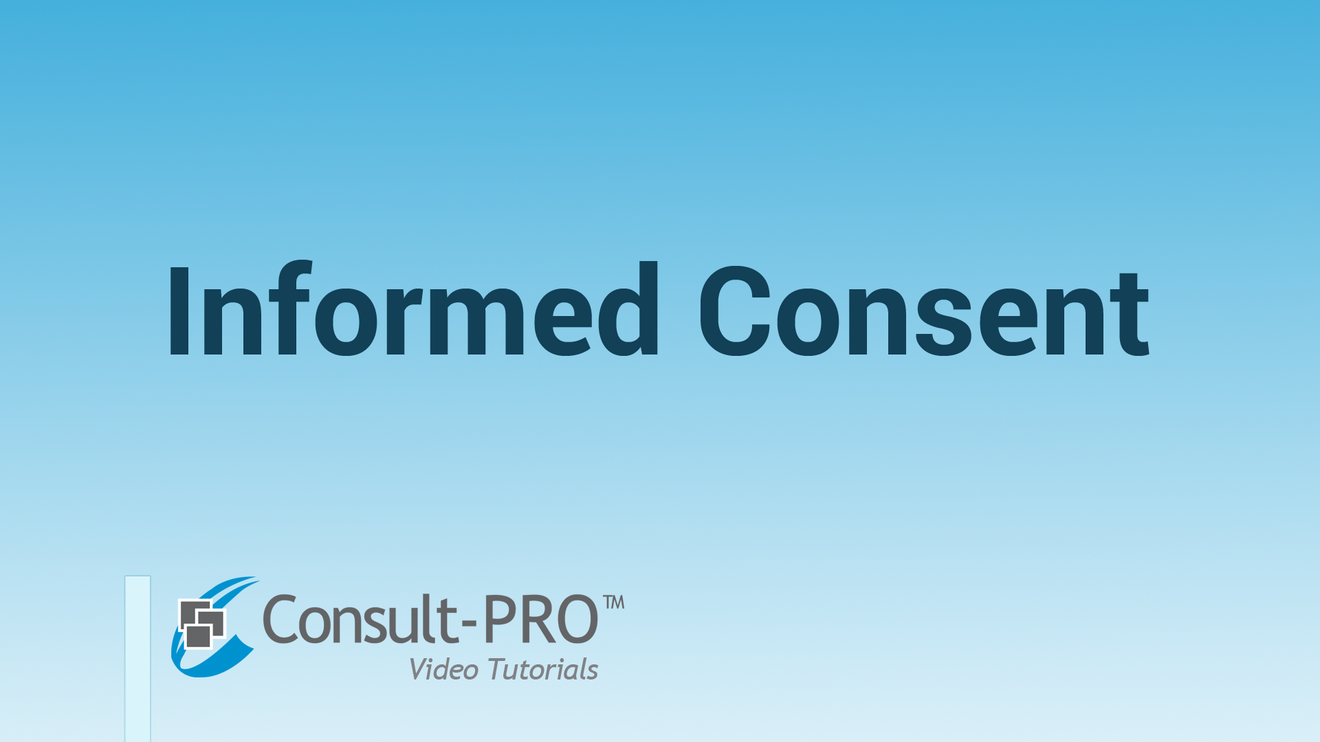 dental informed consent video tutorial
